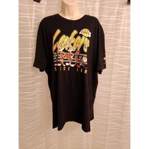 Space Jam Lakers tie-in shirt, size xl